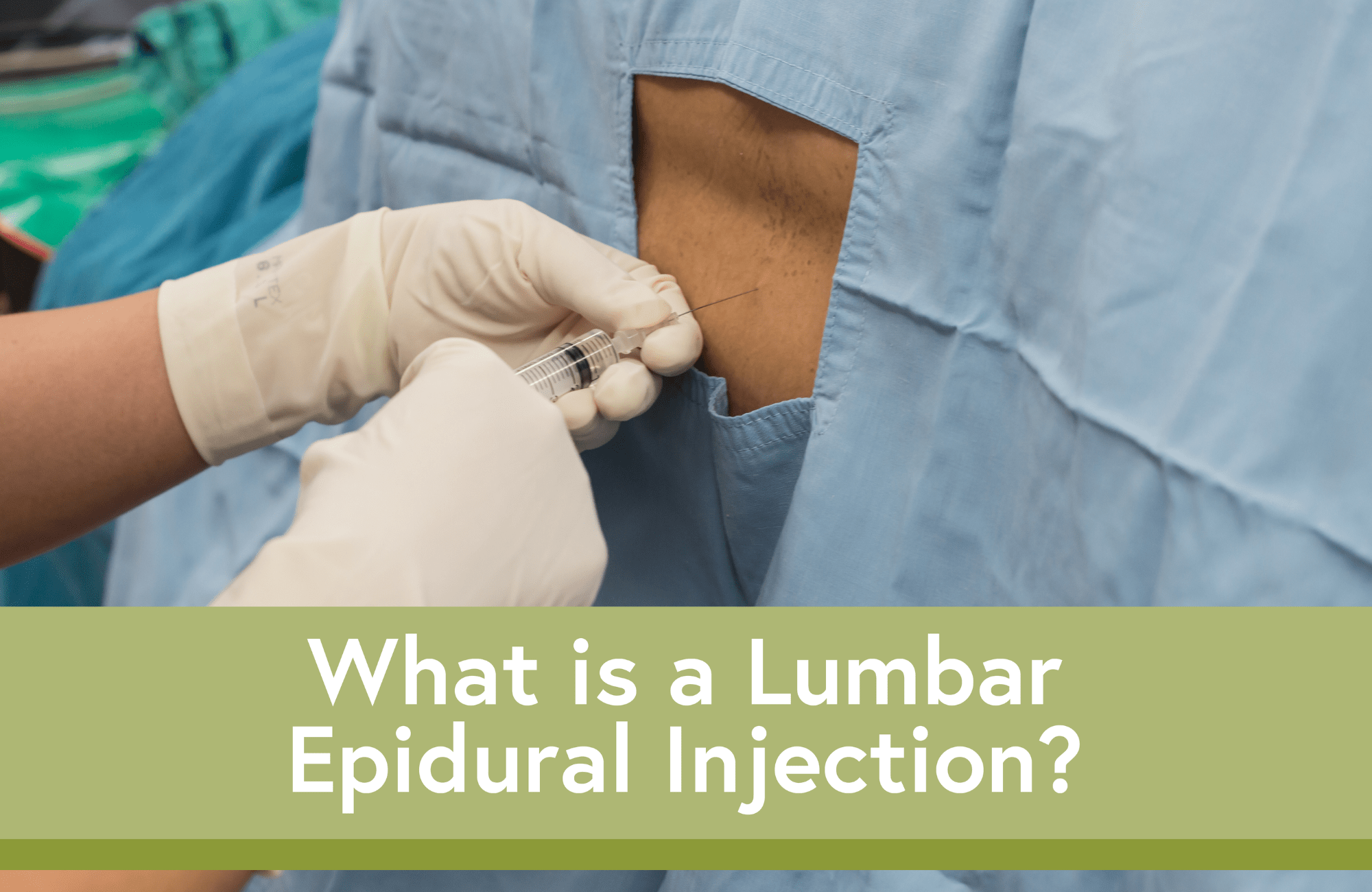 Lumbar Epidural Spinal Injection